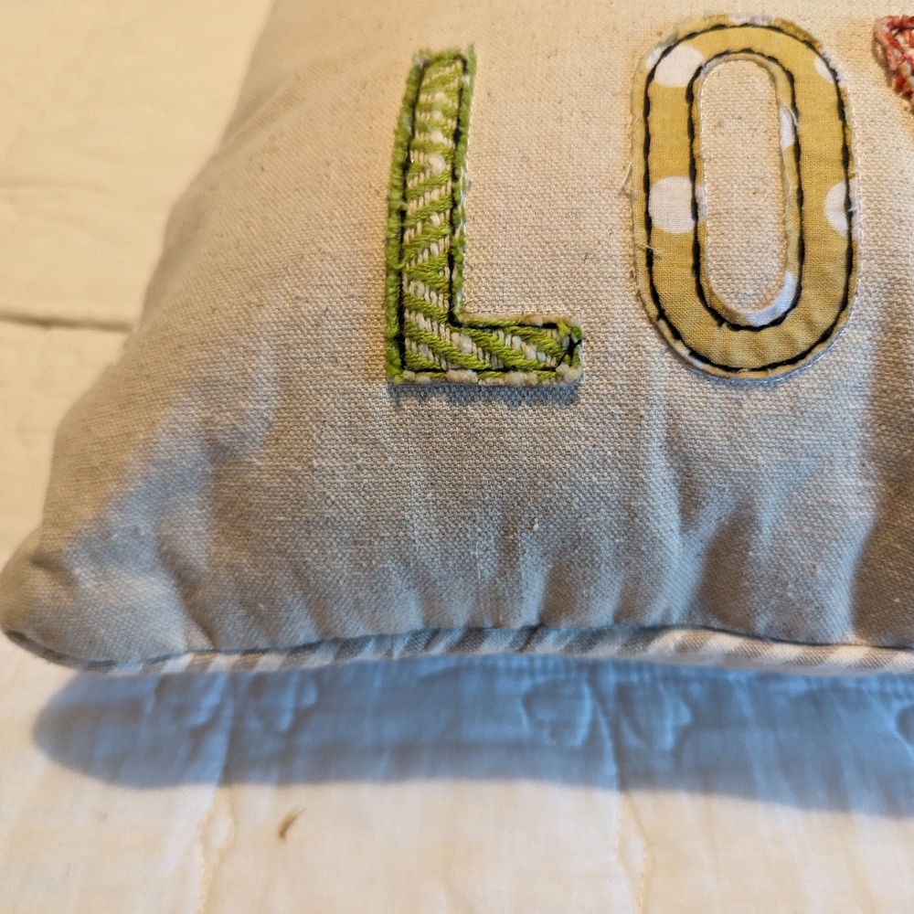 Glory Haus you are loved pillow - Picture 5 of 6